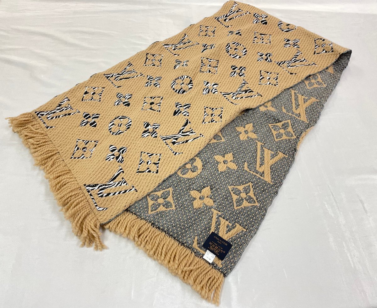 ルイヴィトン【LOUIS VUITTON】マフラー M76346 LV エシャルプ