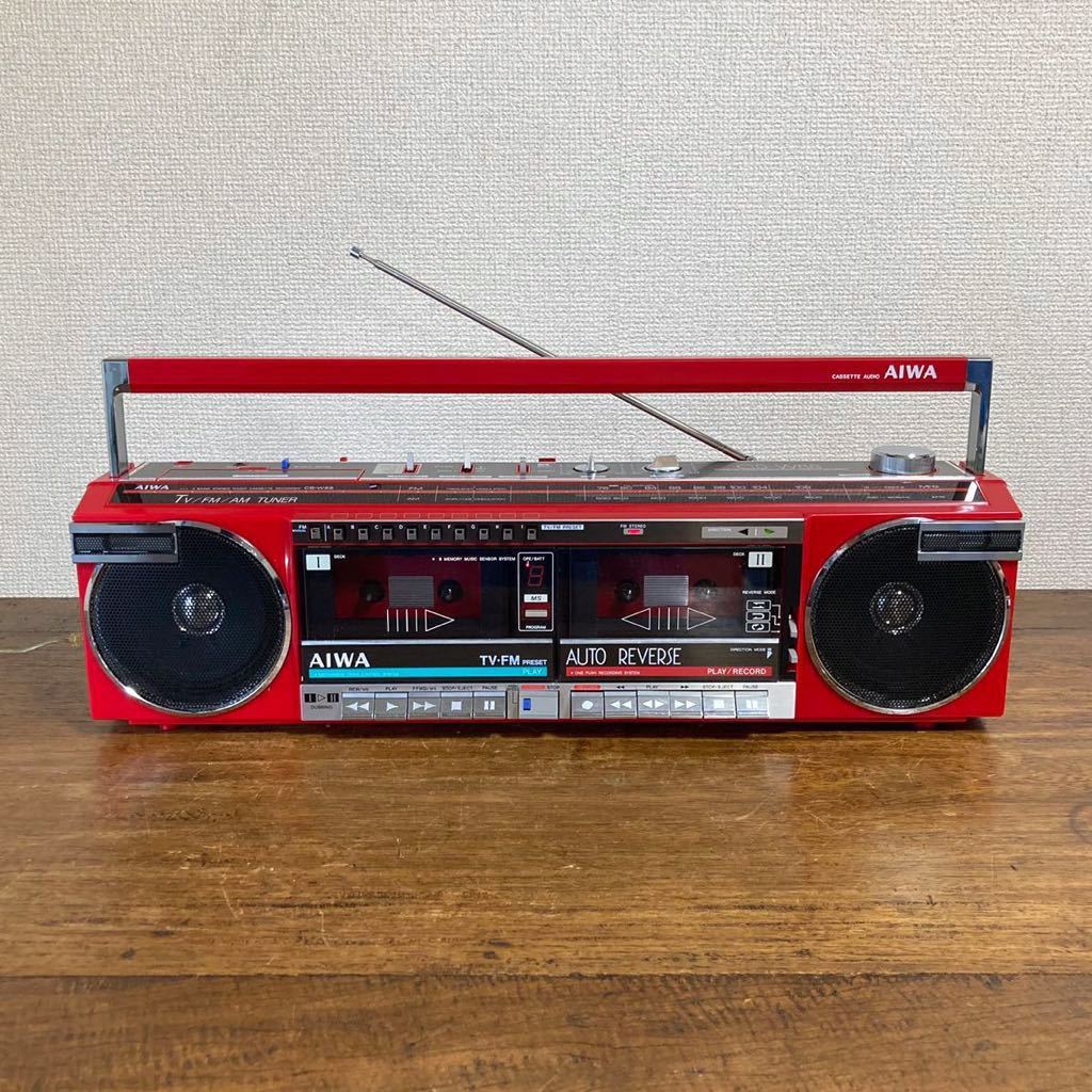 アイワ AIWA JX929 ラジオ カセットテープ ステレオレコーダー-