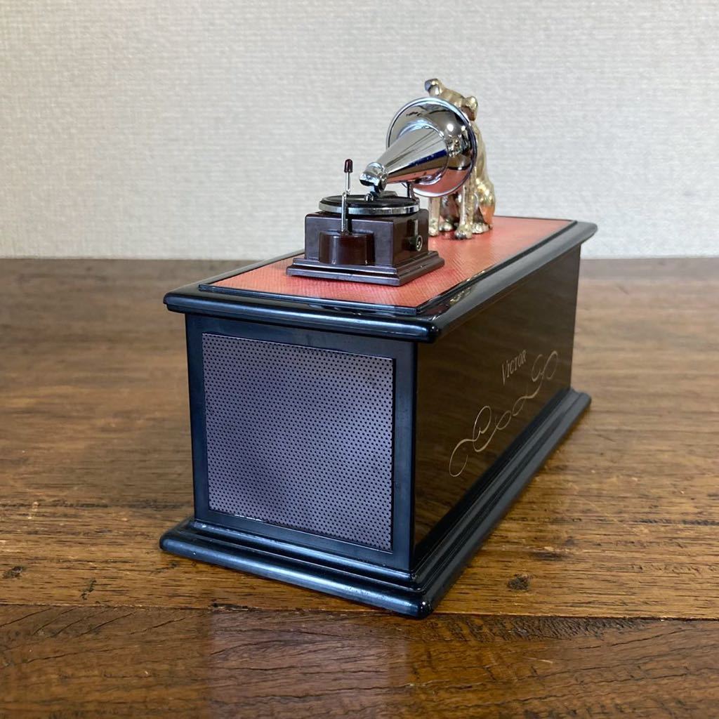  rare Showa Retro Victor transistor radio nippers dog desk radio Victor Vintage antique 6H-133 Junk 
