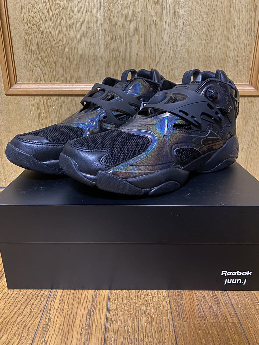 新品☆Reebok PUMP COURT JUUN.J BLACK FZ3890 28cm☆リーボック