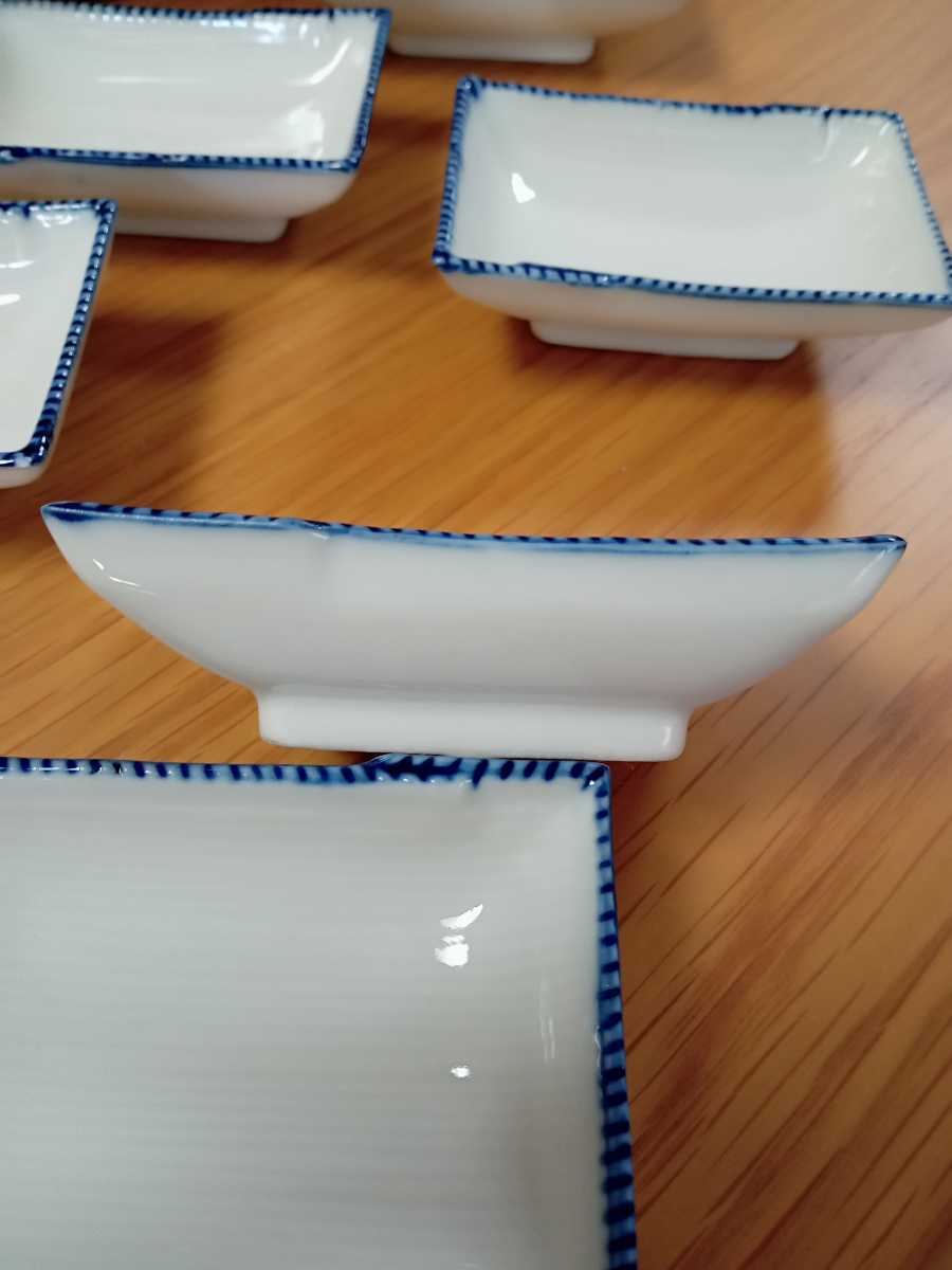 昭和レトロ 醤油皿 豆皿 ６個の画像3