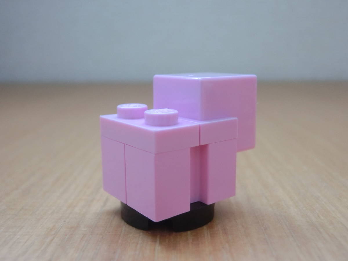 ほぼ未使用　レゴ　マインクラフト　フグ　赤ちゃんブタ　赤ちゃんニワトリ　動物系　ミニフィグ　LEGO_画像7
