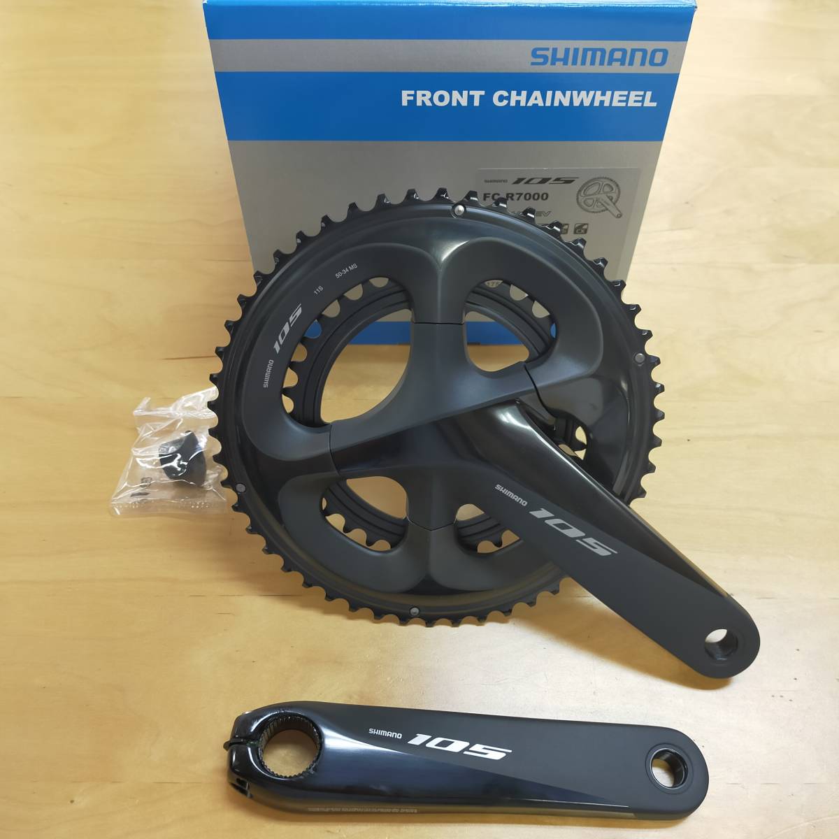 SHIMANO 105 FC-R7000 50-34T 160mm 2×11S BK シマノ www