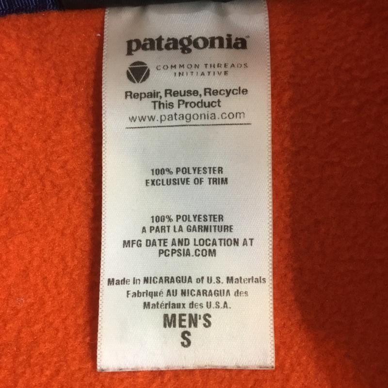 patagonia S パタゴニア ジャケット、上着 ジャケット、ブレザー Jacket 橙 オレンジ X 水色 ライトブルー  10068948