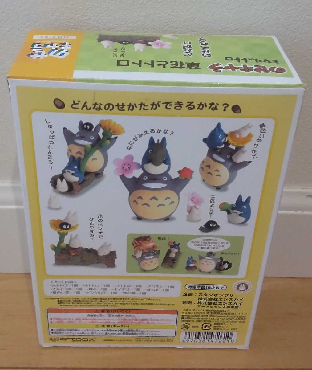 のせキャラ となりのトトロ 草花とトトロ スタジオジブリ アート