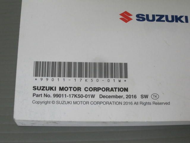 GSX-R1000A/R/Z スウェーデン語 スズキ オーナーズマニュアル 取扱説明書 送料無料_画像3