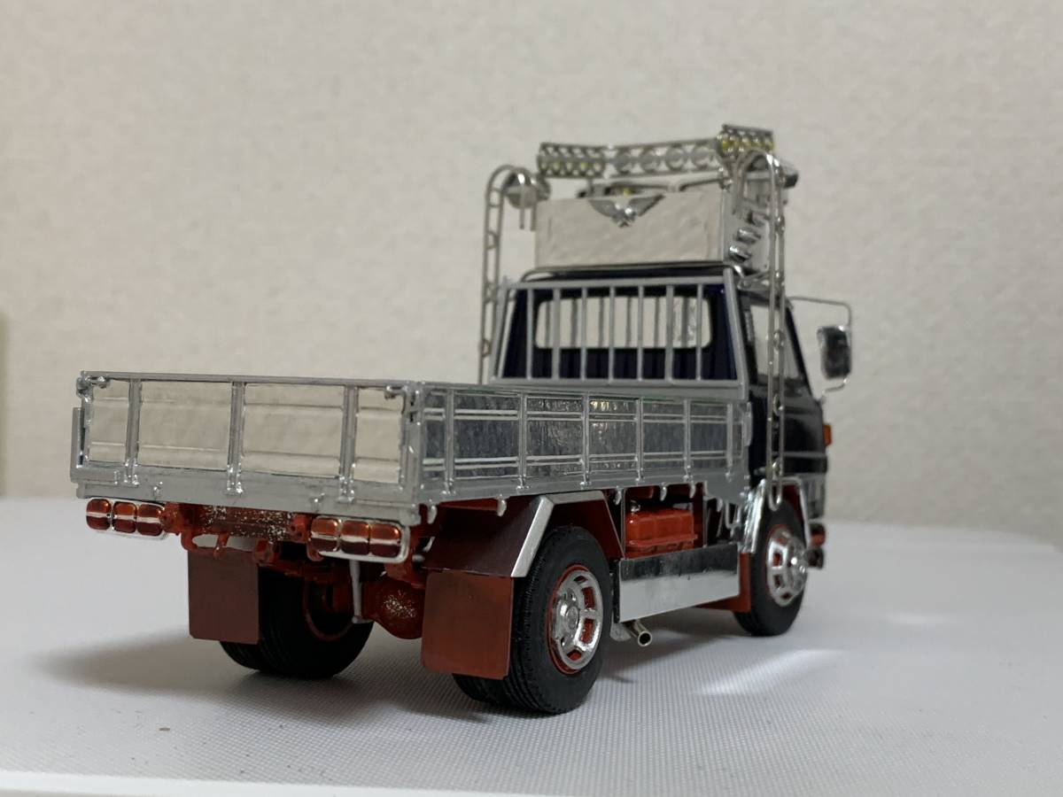 FUJIMI フジミ模型 Vキャン 1/32 トラック野郎 デコトラ 製作途中 