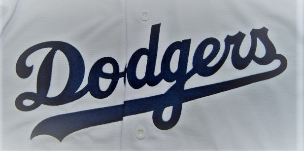セール 送料無料 Fanatic ファナティック MLB LA ロスアンゼルス ドジャース ユニホーム シャツ ジャージ 半袖 白青 L ML0122SS0001 _画像3