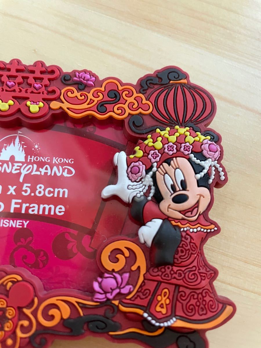 香港ディズニーランド限定 マグネットフォトフレーム 写真立て 香港ディズニーランド限定 マグネットフォトフレーム 写真立て