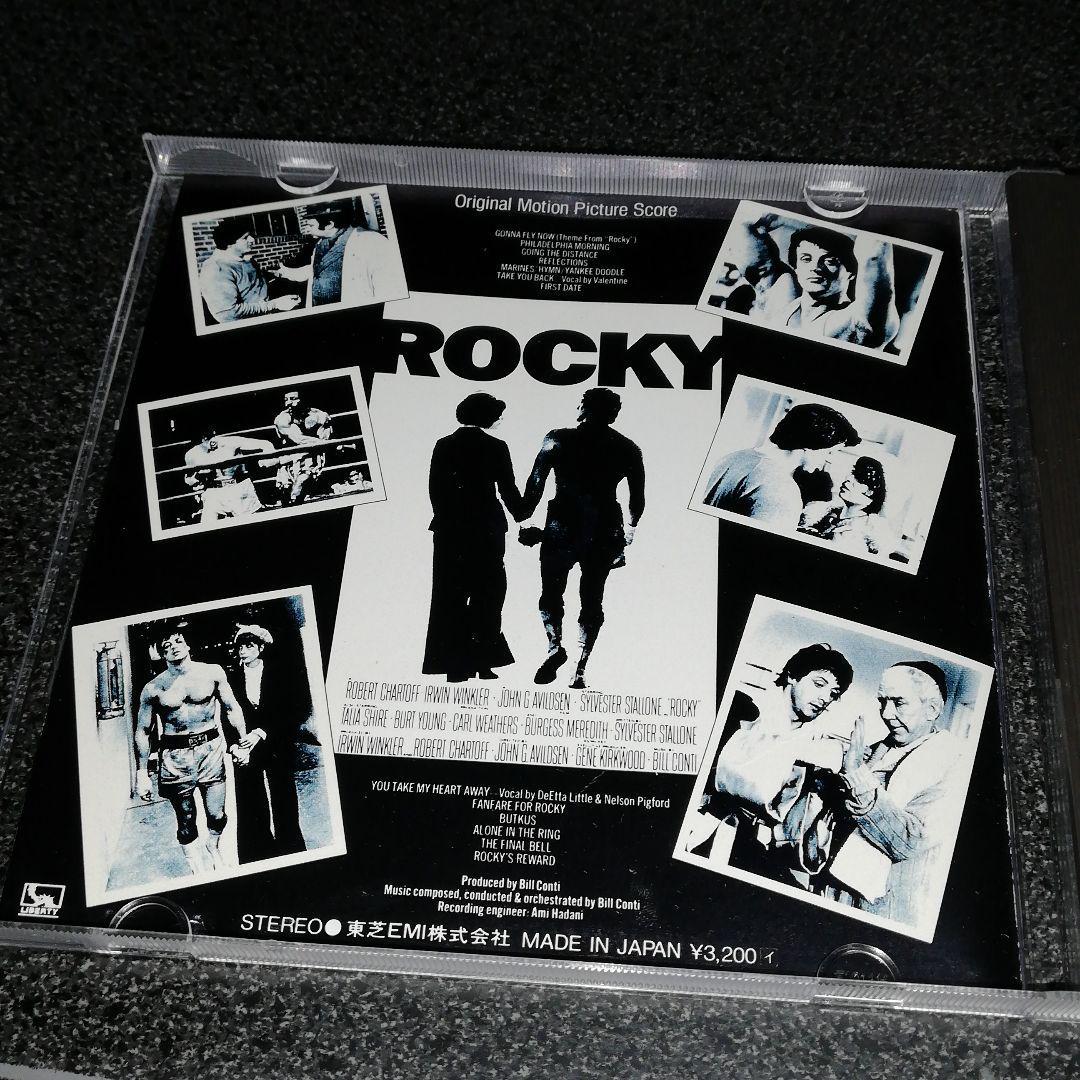 CD「ロッキー/オリジナルサウンドトラック」ビル・コンティ 1985年盤_画像4