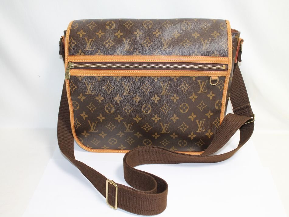 中古 LOUIS VUITTON メッセンジャー ボスフォールGM M40105 モノグラム ショルダーバッグ 斜め掛け レディース メンズ ルイヴィトン USED品_画像1