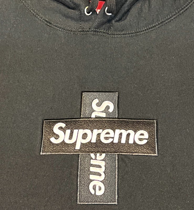 SUPREME/シュプリーム 20AW クロスボックスロゴプルオーバーパーカー