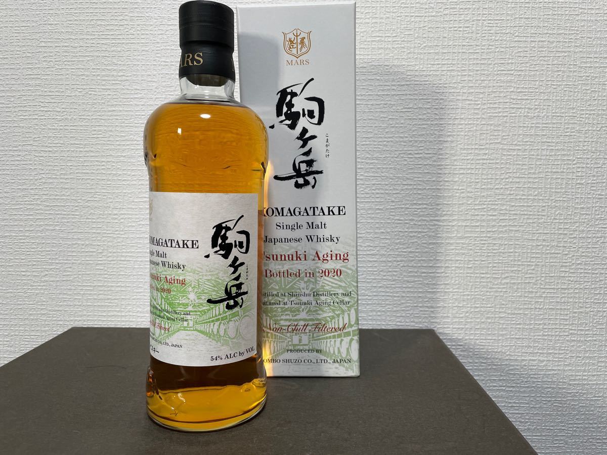 シングルモルト駒ヶ岳　津貫エージング Bottled in 2020 アルコール度数54   