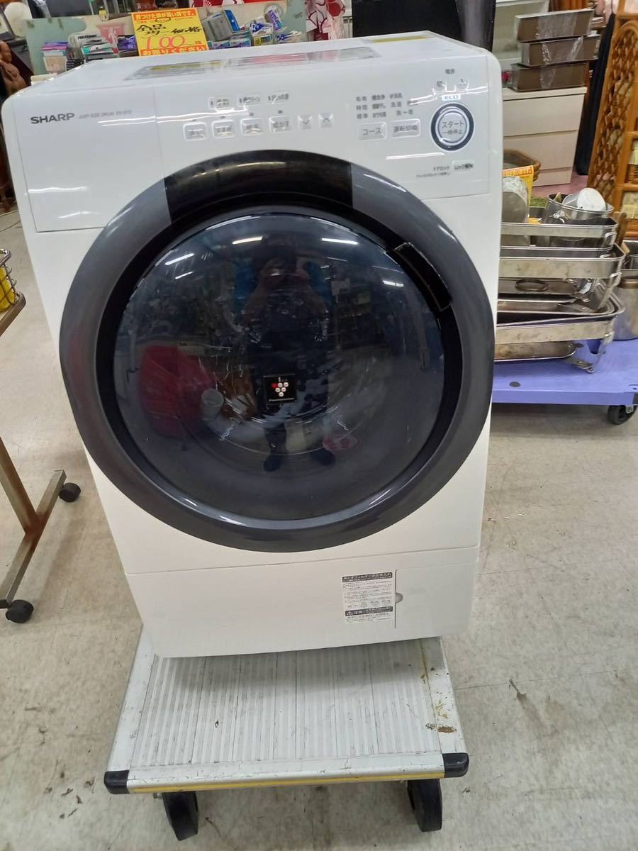 ドラム式洗濯乾燥機 SHARP es-s7d-wl ccorca.org
