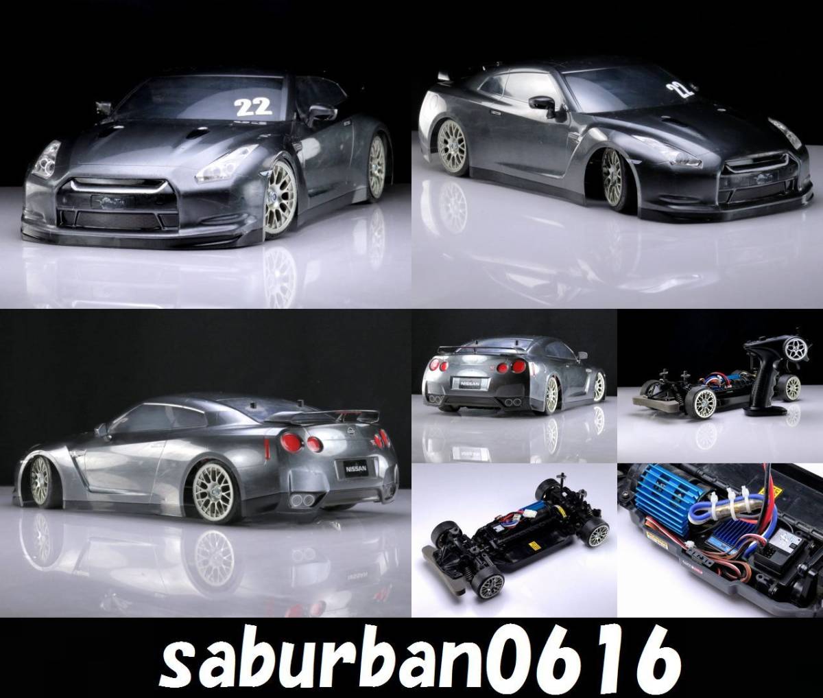 【2024年最新】海外限定の人気アイテム 1/10 タミヤ 35 GT-R GTR スカイライン TT01 RC0101 セット ガンメタ 日産 ニッサン 4駆 4WD 仕様 ドリフト クーペ 2ドア プロポ 2.4Ghz 田宮模型