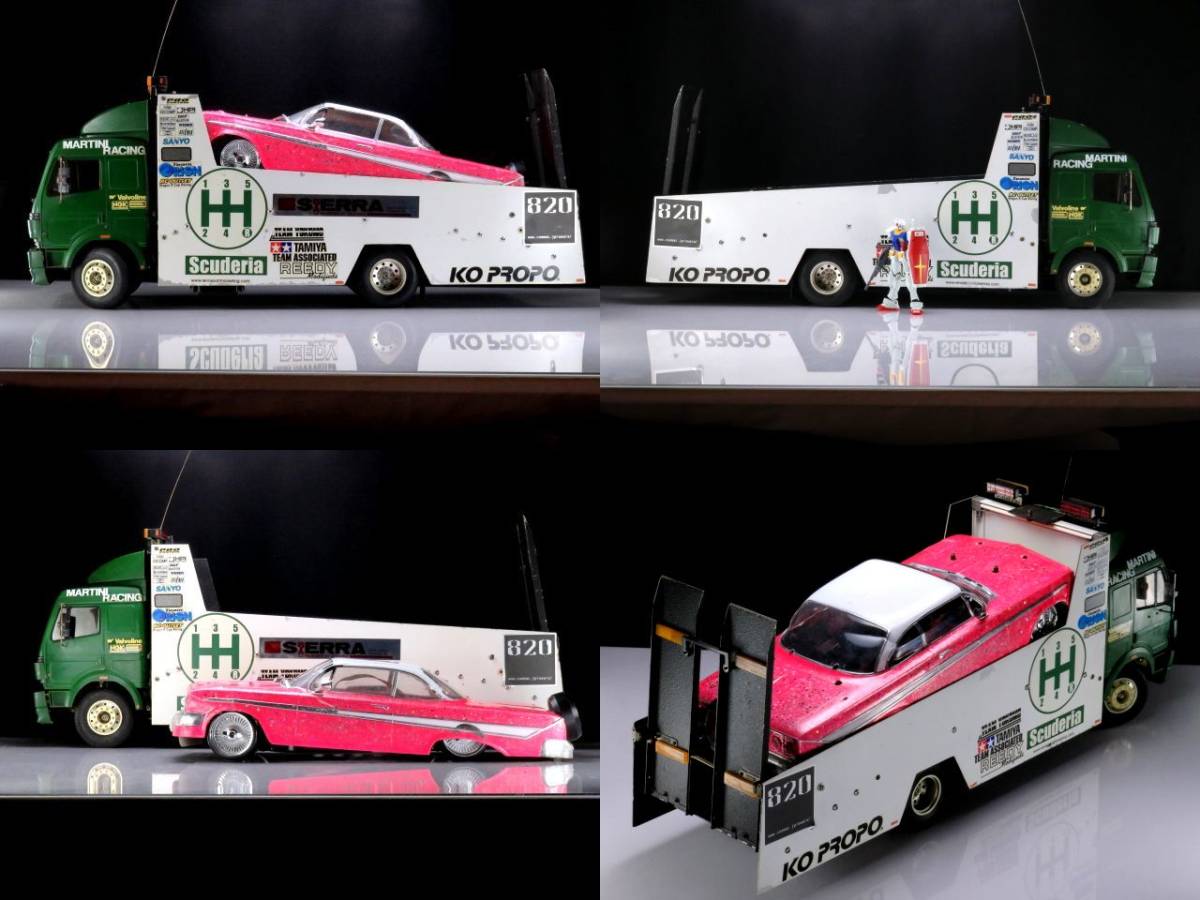 【限定販売】 RC0107 メルセデス ベンツ 1850L パネルバン? 改造 タミヤ 田宮模型