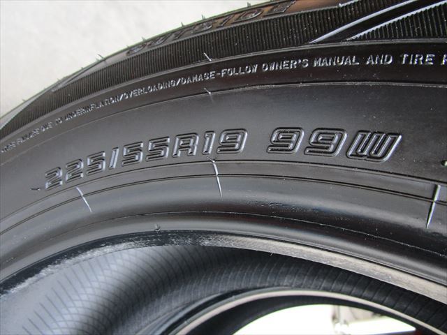 送料無料　225/55R19　ファルケン　AZENIS　FK510　SUV　2021年製　2本_画像7