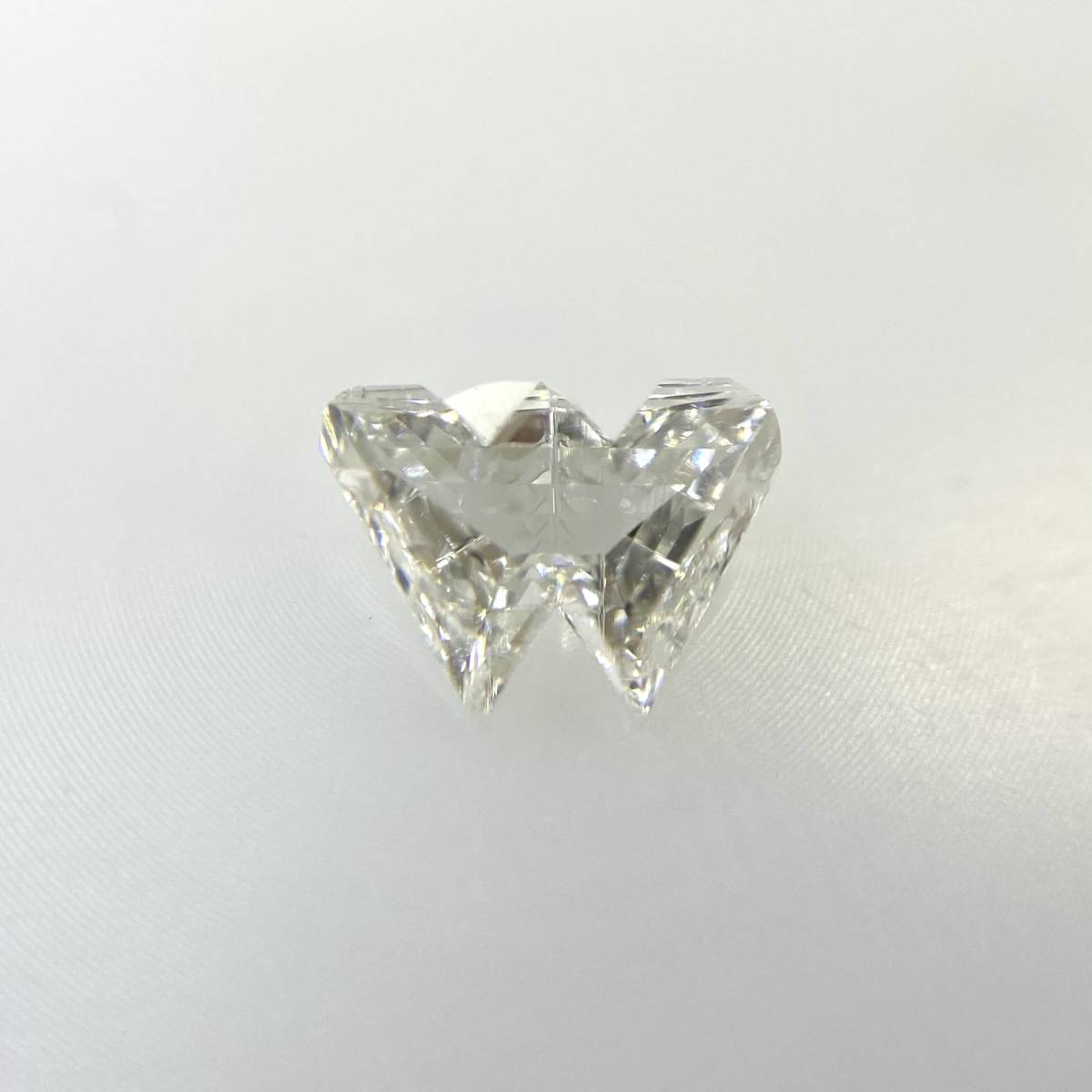 ダイヤモンド！アルファベットW/Mの形！ Gカラー SI1/0.361ct/RT0569/CGL_画像6