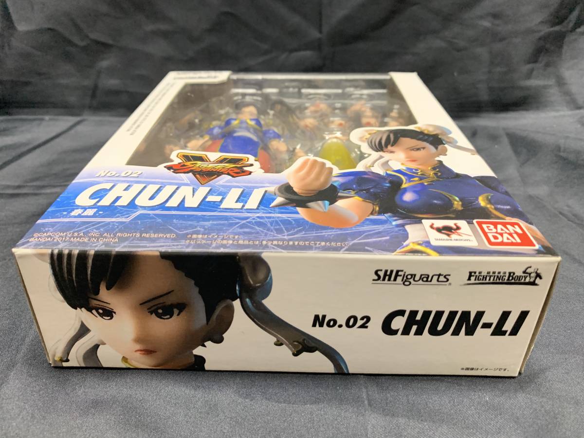 BANDAI S.H.Figuarts 新・格闘素体 FIGHTNGBODY STREET FIGHTER No０２　CHUNLI 春麗 （未開封）_画像7