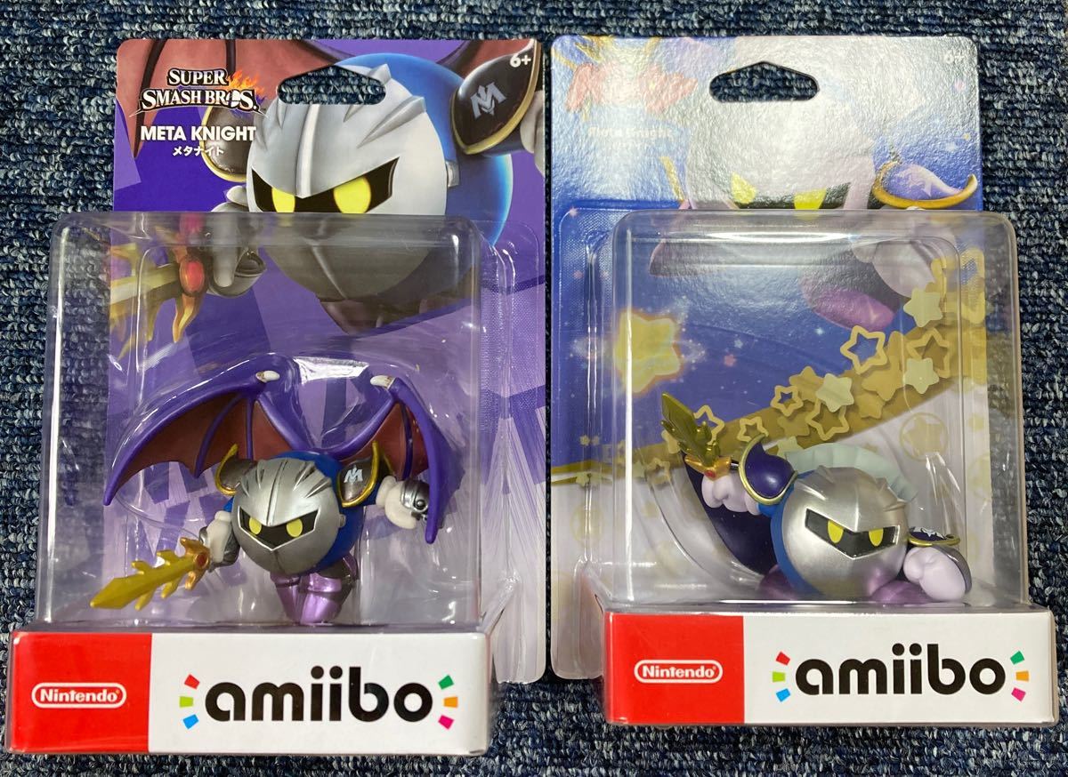 新品 任天堂 amiibo メタナイト 星のカービィシリーズ 大乱闘スマッシュブラザーズシリーズ セット アミーボ スマブラ