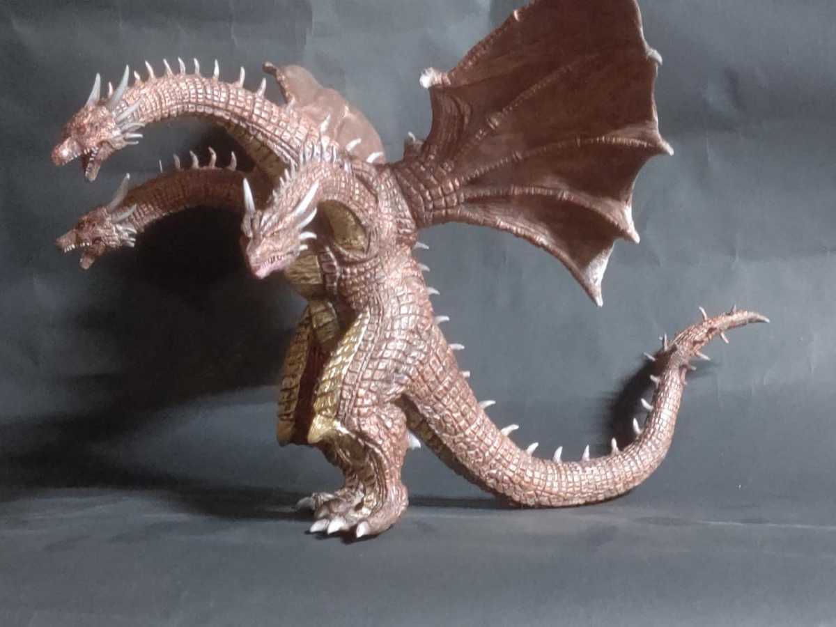 ヤフオク! - 白亜紀ギドラ・レジンキット完成品