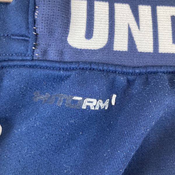 UNDER ARMOUR アンダーアーマー メンズ ボトムス ズボン ネイビー 紺色 Sサイズ 相当 ロゴ スポーツ ウェア 吸水速乾 ストーム ジャージ
