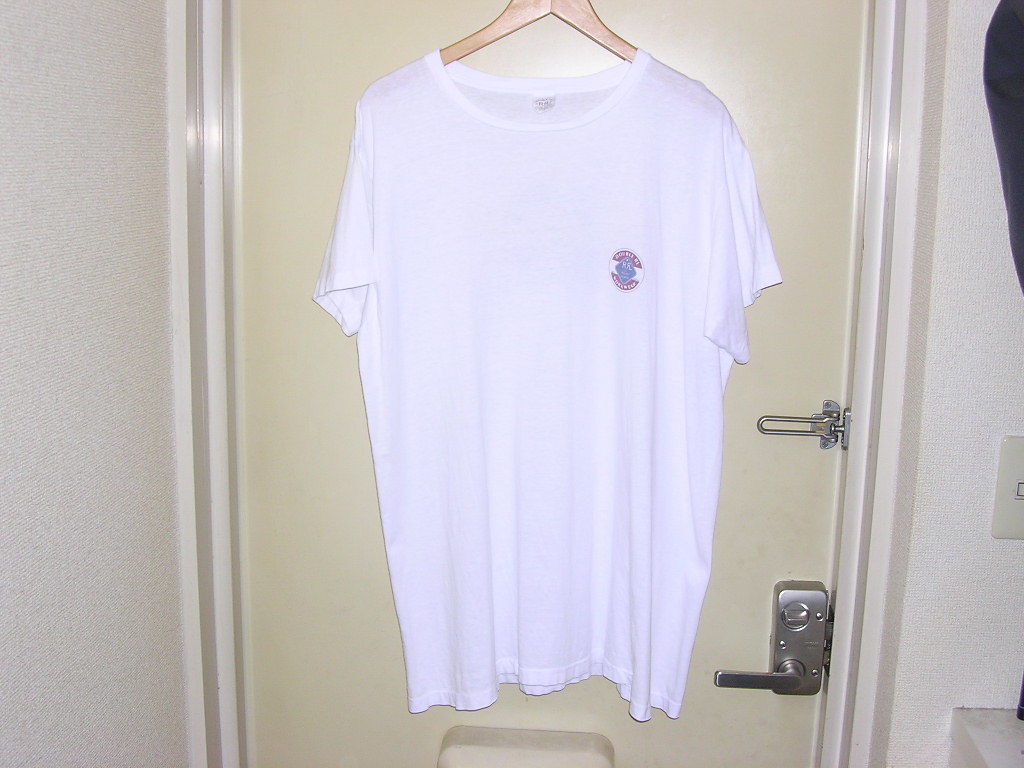 90s USA製 ダブルアールエル RRL WORK WEAR Tシャツ XL 白 vintage old 初期 三ツ星 ラルフローレン_画像5
