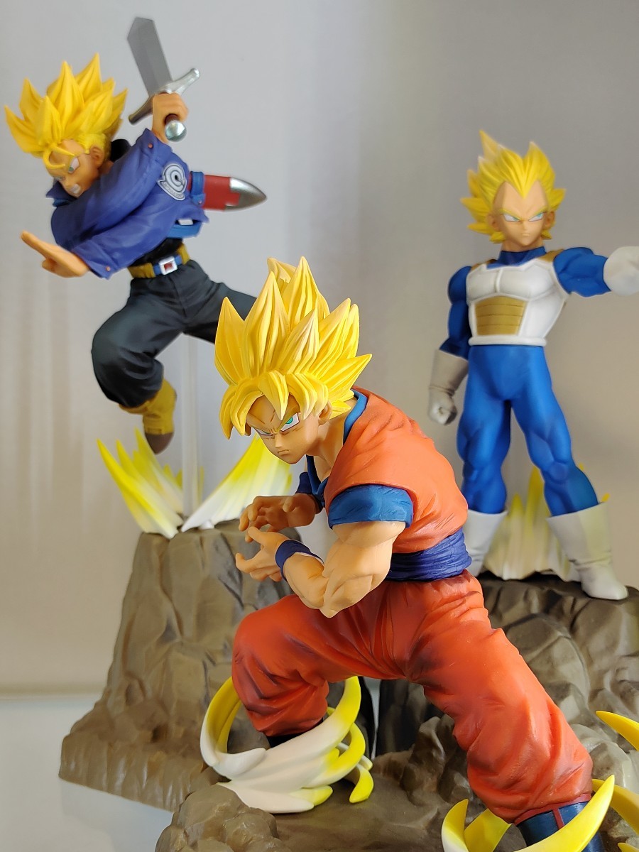 ドラゴンボール 孫悟空 ベジータ トランクス 計3体セット