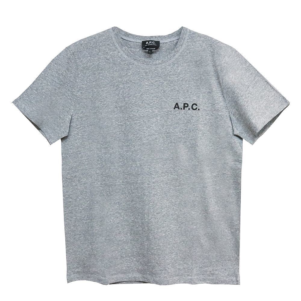 アーペーセー A.P.C. Tシャツ メンズ H26053-COEVU-PLA-M COEVU COETL Mサイズ グレー