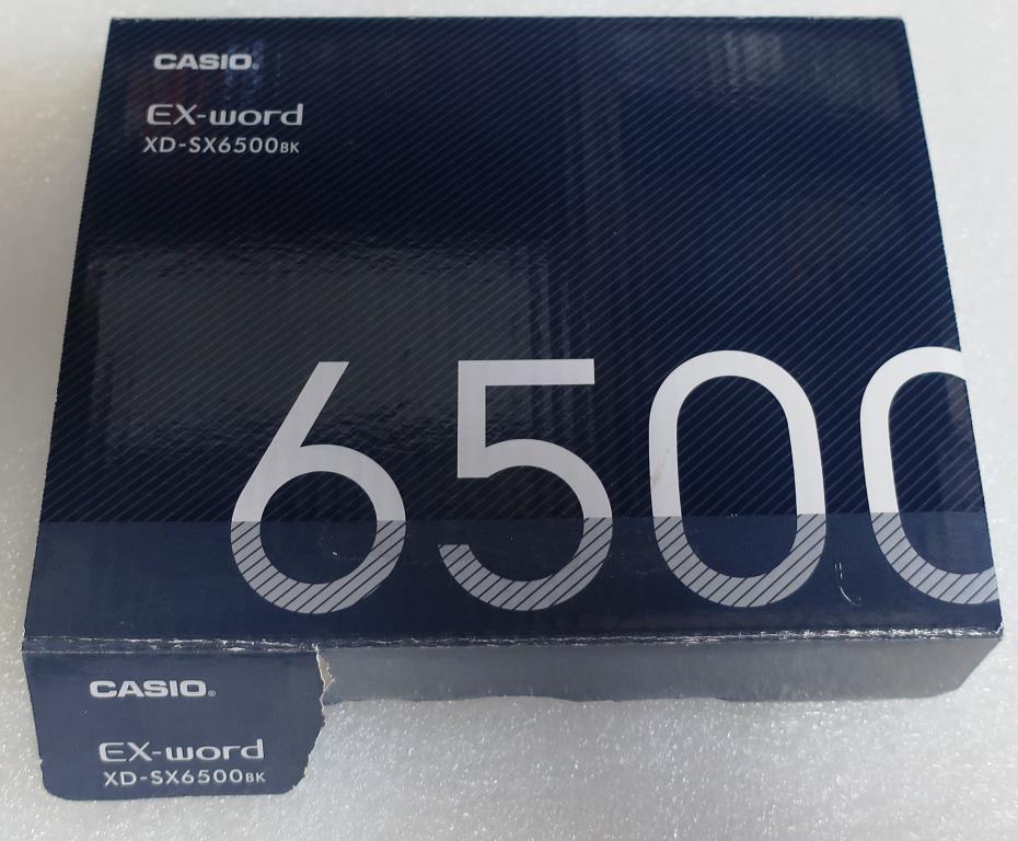 CASIO XD-SX6500BK / USB-ACアダプター AD-XA04J / カシオ 電子辞書 EX