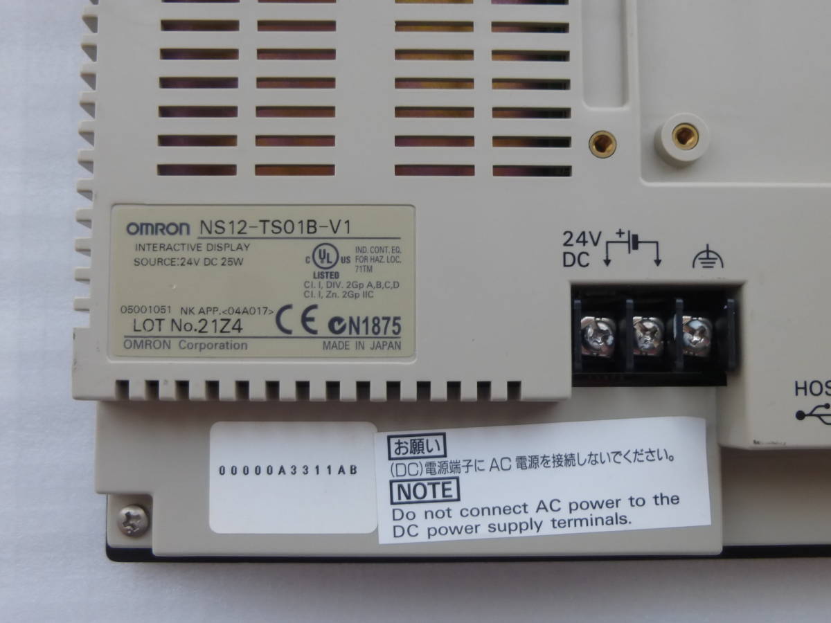 OMRON オムロン NS12-TS01B-V1 タッチパネル OMRON オムロン NS12-TS01B-V1 タッチパネル
