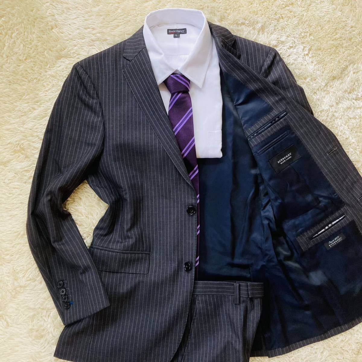 最新コレックション BURBERRY バーバリーブラックレーベル スーツ