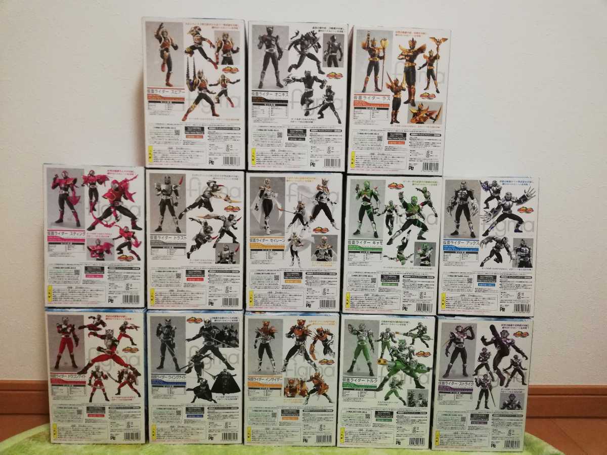 新品未開封 figma 仮面ライダー ドラゴンナイト 龍騎 フィギュア 13個