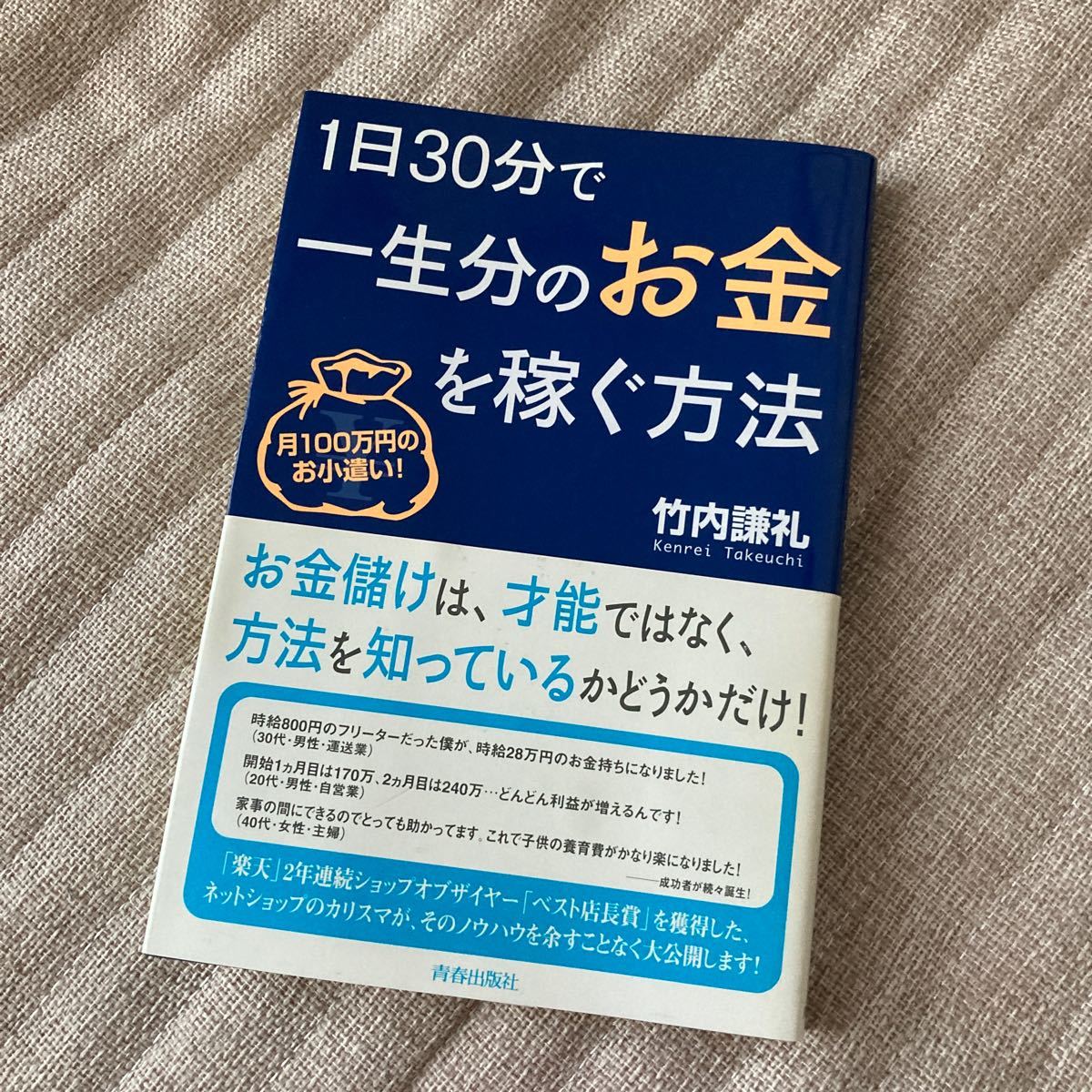 1日30分で一生分のお金を稼ぐ方法 月100万円のお小遣い! /竹内謙礼