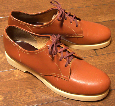 ヴィンテージ レディース Shoes / 50s,ロカビリー,40s,アールデコ,SWING,MODS,レザー 靴,デッドストック,FIFTIES,アンティーク,レトロ,US_画像1