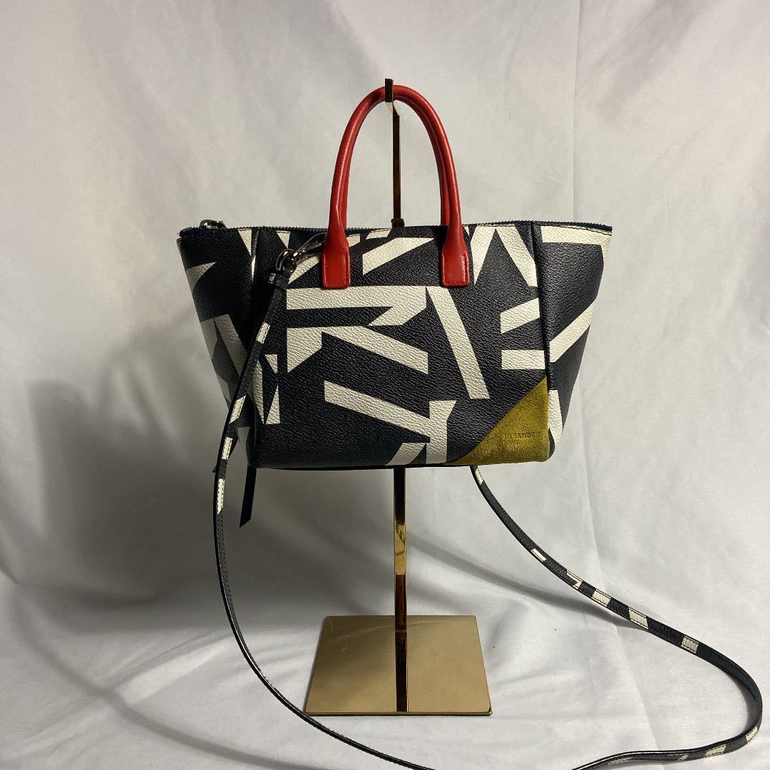 美品】JILL SANDER ジルサンダー スエードレザー ショルダーバッグ
