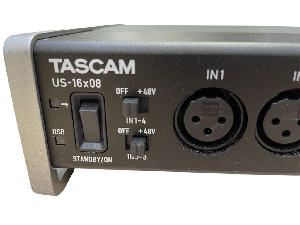 限定数のみ！ TASCAM US-16x08 16入力8出力USBオーディオ