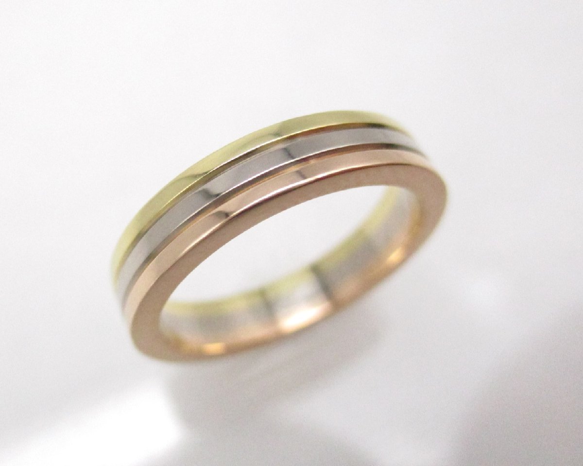 カルティエ ワイドリング 49 マリーミー 結婚指輪 PT950 D9881