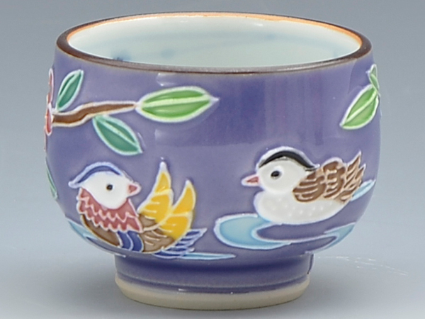 在庫通販 ヤフオク! - 京焼・清水焼 ペアマグカップ 交趾おしどり(こう