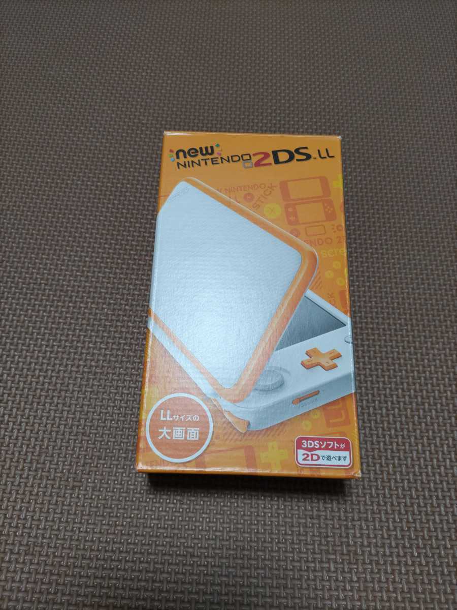 新品同様 newニンテンドー2DS LL 本体 ホワイトオレンジ Nintendo 2DS ニンテンドー2DSLL New Nintendo 2DS LL ニンテンドー3DSLL 任天堂 - 0