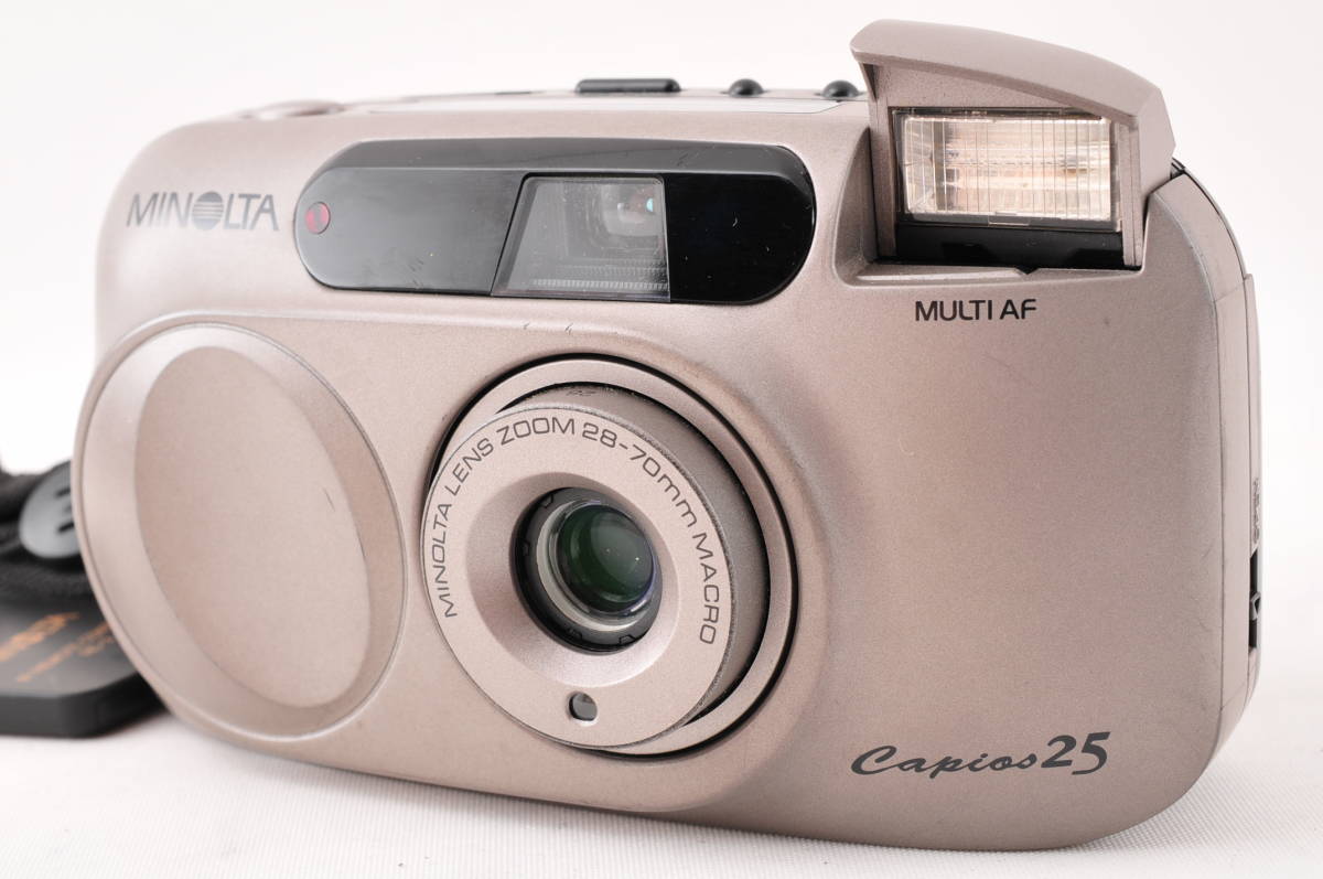 日本限定 コンパクト 25 Capios Minolta ミノルタ ☆極上品☆ フィルム