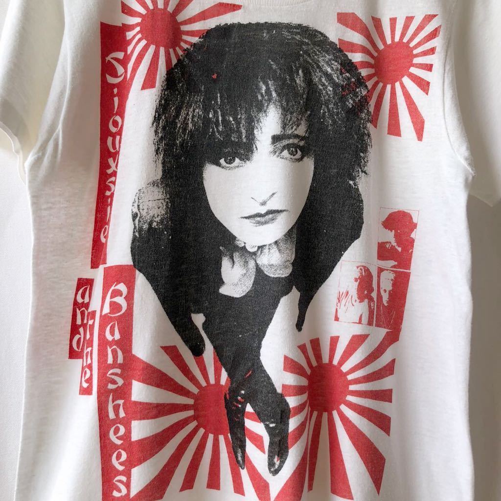 80s Siouxsie & the Banshees Tシャツ USA製 ビンテージ 80年代 スージー&バンシーズ スジバン ポストパンク オリジナル ヴィンテージの画像5