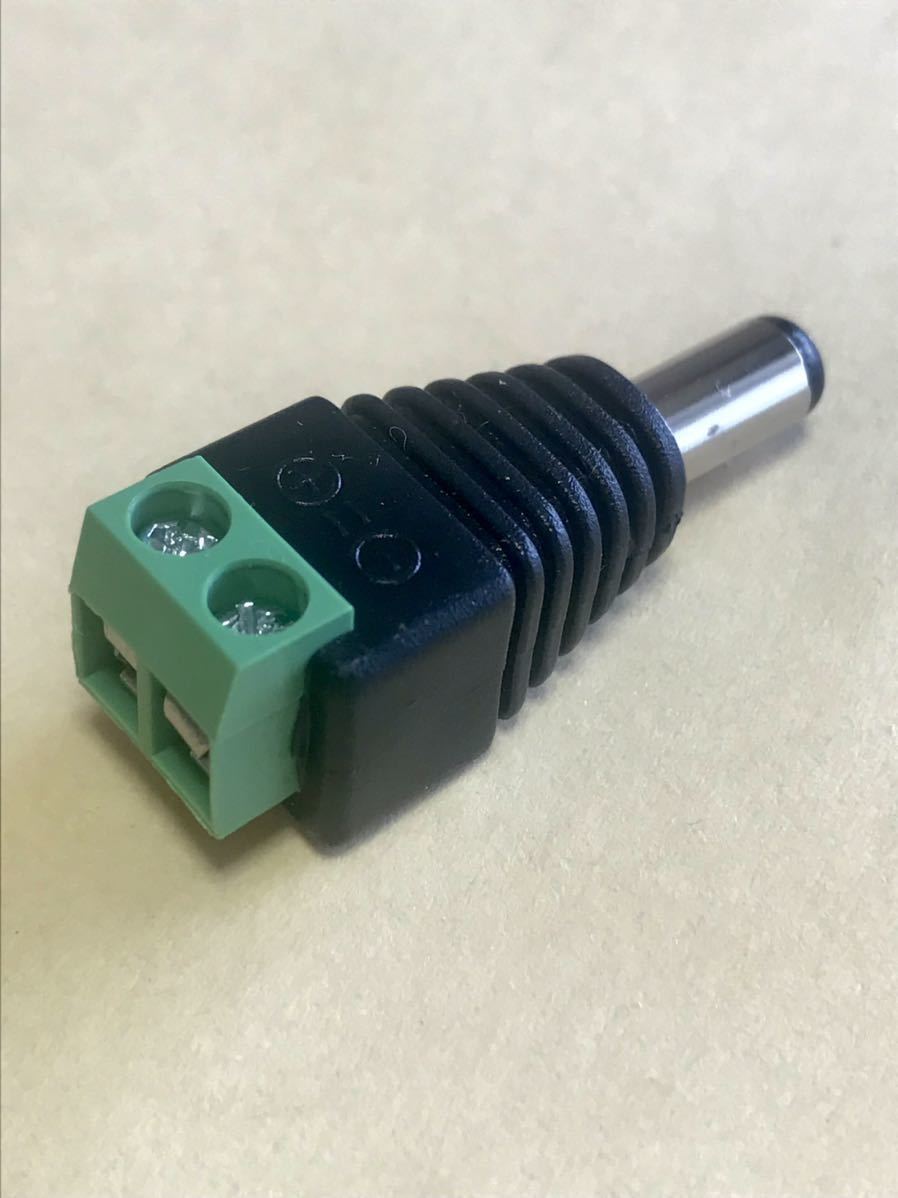DC connector screw terminal adapter 5.5mm x 2.5mm DC 12V DC Jack ①