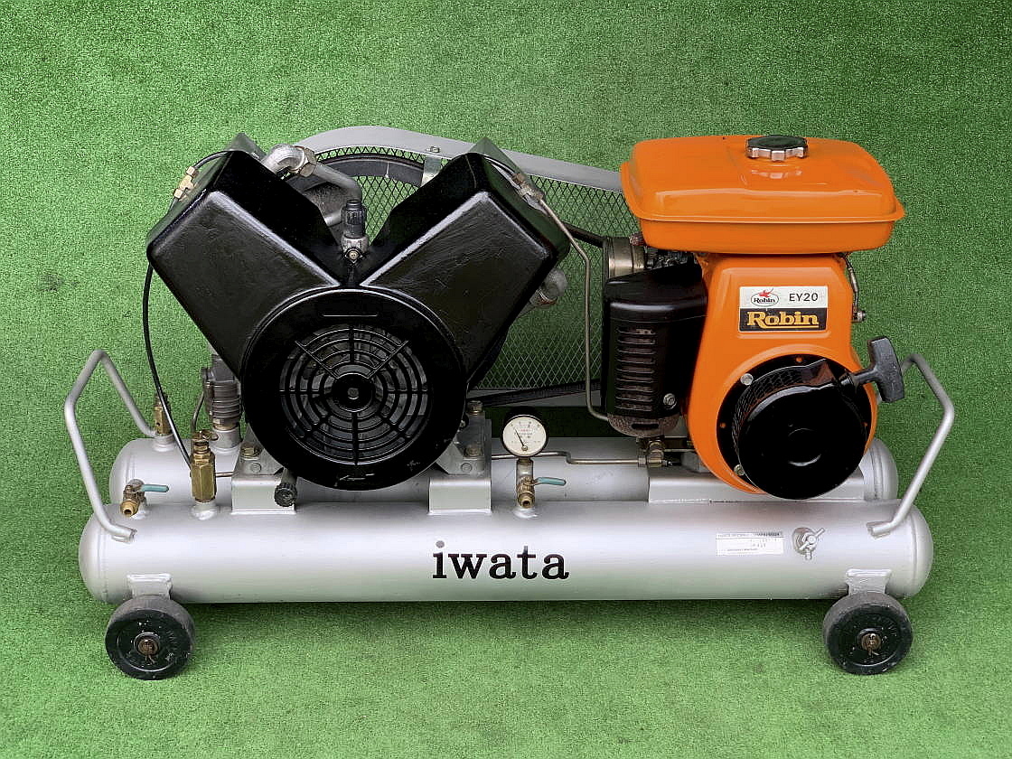 IWATA SUE-222PBC エンジンコンプレッサー 岩田塗装機 IWATA SUE-222PBC エンジンコンプレッサー 岩田塗装機