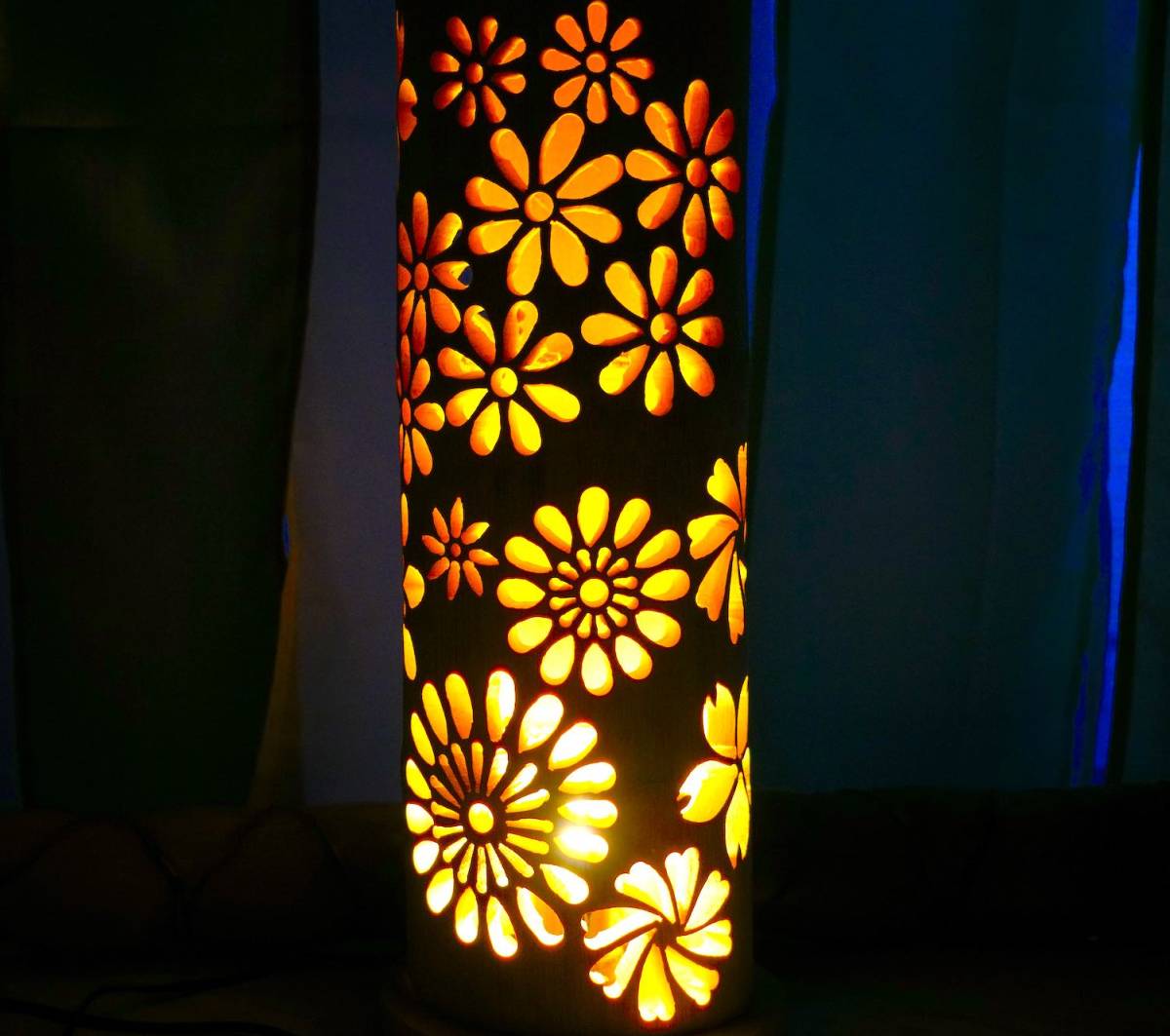 竹灯り・竹あかり・竹灯籠・竹灯篭・竹ランプ ～～ 華があらわす輝き