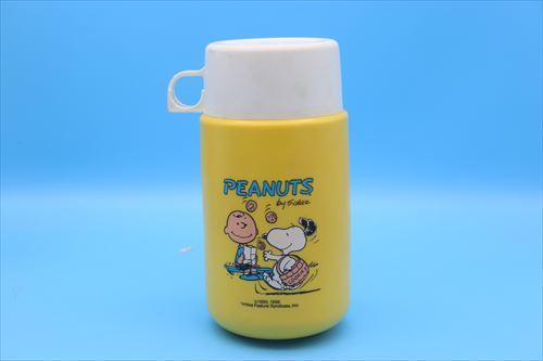 90s Thermos Snoopy JOE COOL metal ланч box / Vintage Thermos Peanuts / шутки -ru/169377115