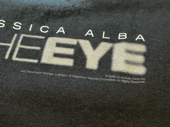 2000s THE EYE Movie Tシャツ XL ジェシカ・アルバ 映画 JERZEES ムービー ホラー映画 プロモ 目_画像5
