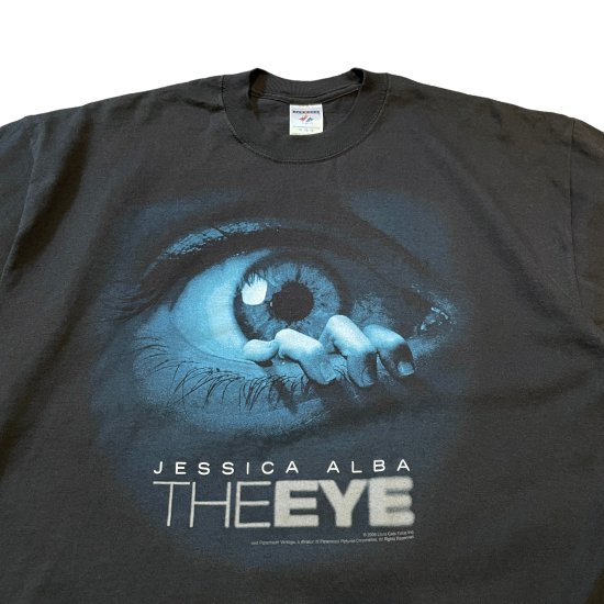 2000s THE EYE Movie Tシャツ XL ジェシカ・アルバ 映画 JERZEES ムービー ホラー映画 プロモ 目_画像4