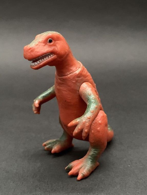 アロサウルス ソフビ 恐竜探険隊ボーンフリー ブルマァク 当時物 怪獣