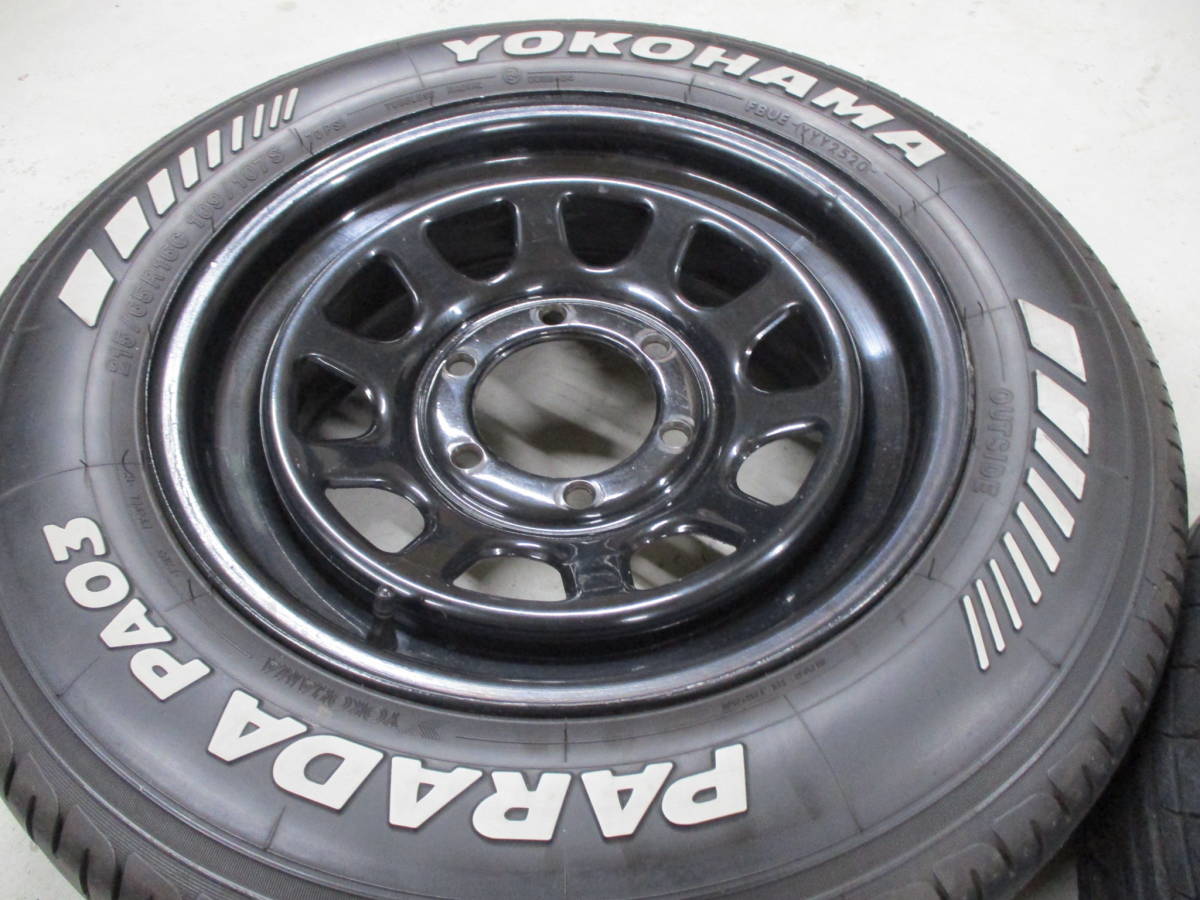 バリ山/215/65R16/キャラバンE25/キャラバンE26/NV350-